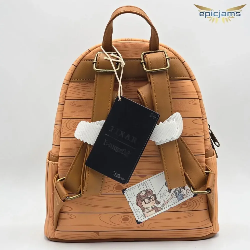 Loungefly Disney Pixar Up Carl & Ellie Photos Mini Backpack New